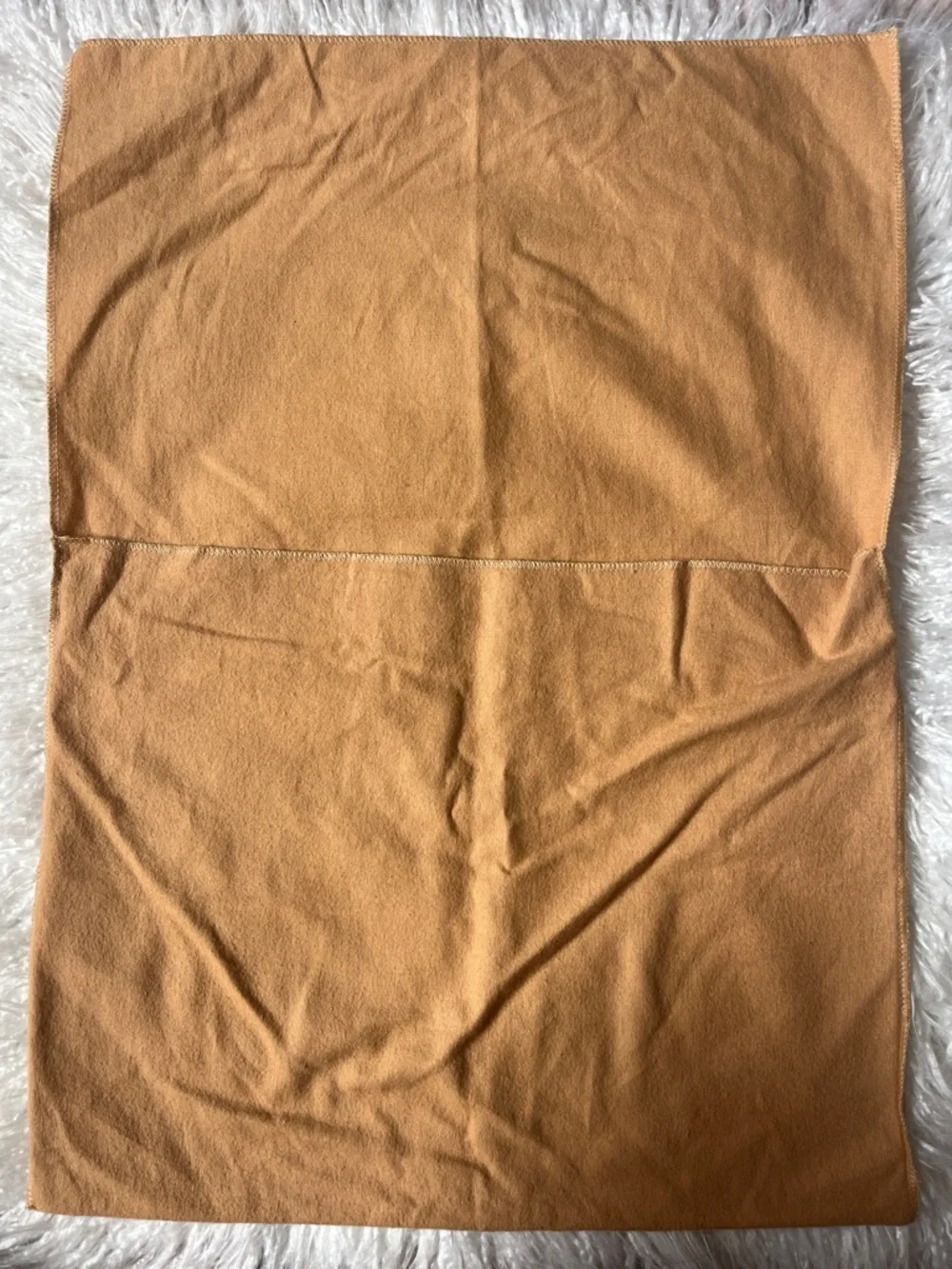 Louis Vuitton Tan Cotton Dust Cover with Center LV Logo - Picture 3 of 4